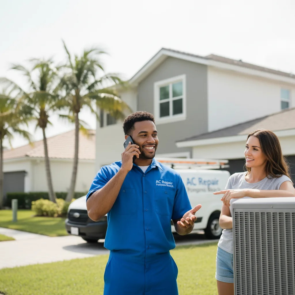 AC Repair Pompano Beach customer support in Smithdale